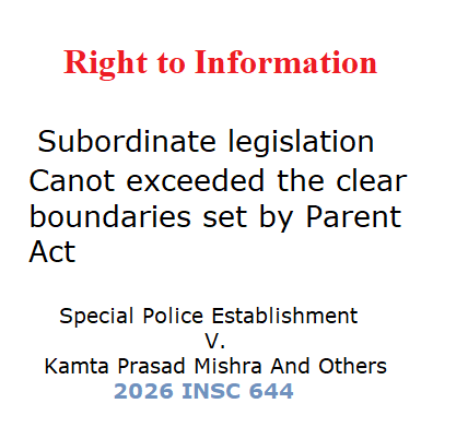 Right to Information